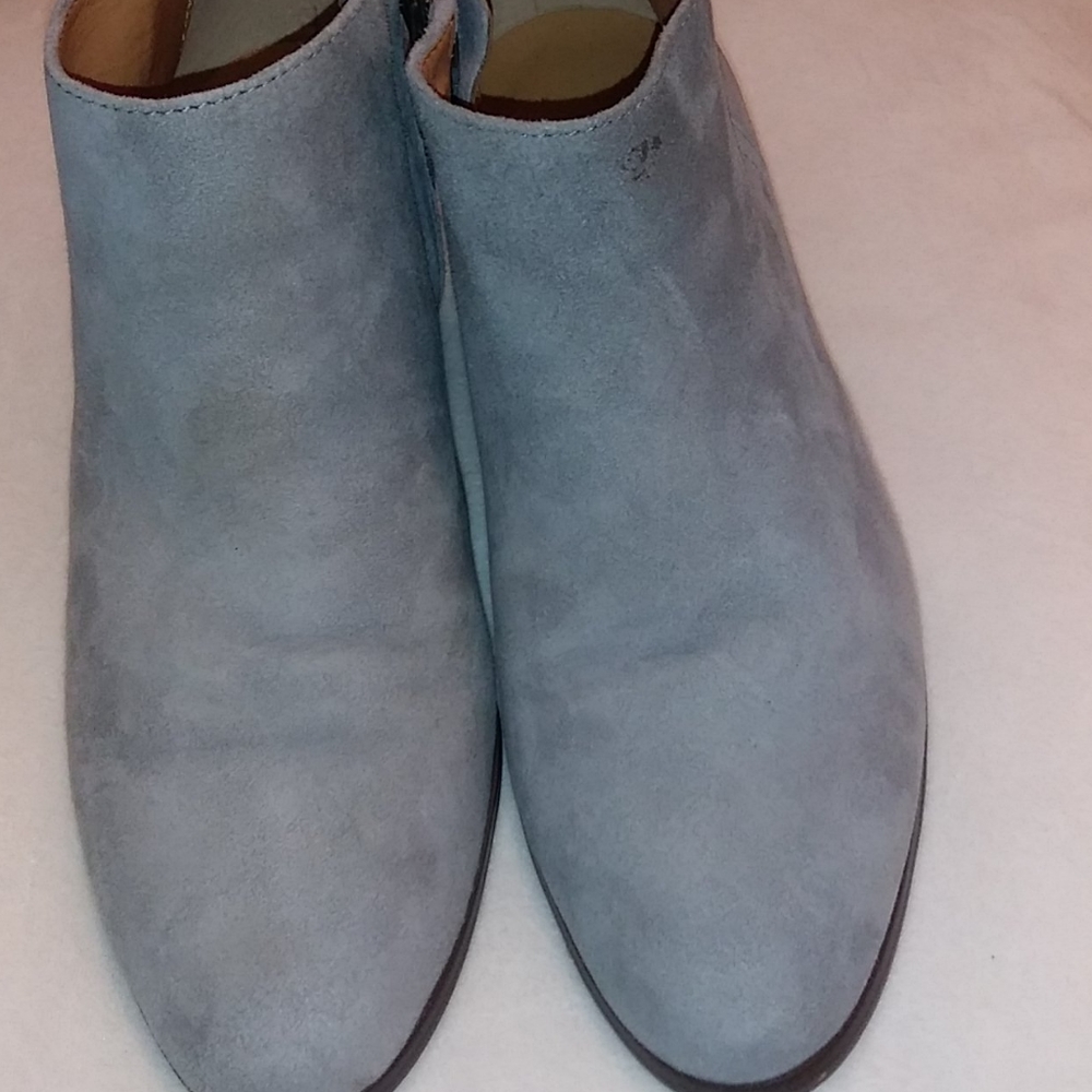 J. Crew Gray Sawyer Booties View 3